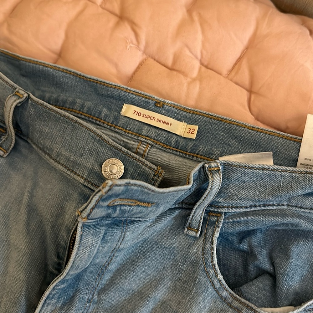 Levi 710 super skinny jeans